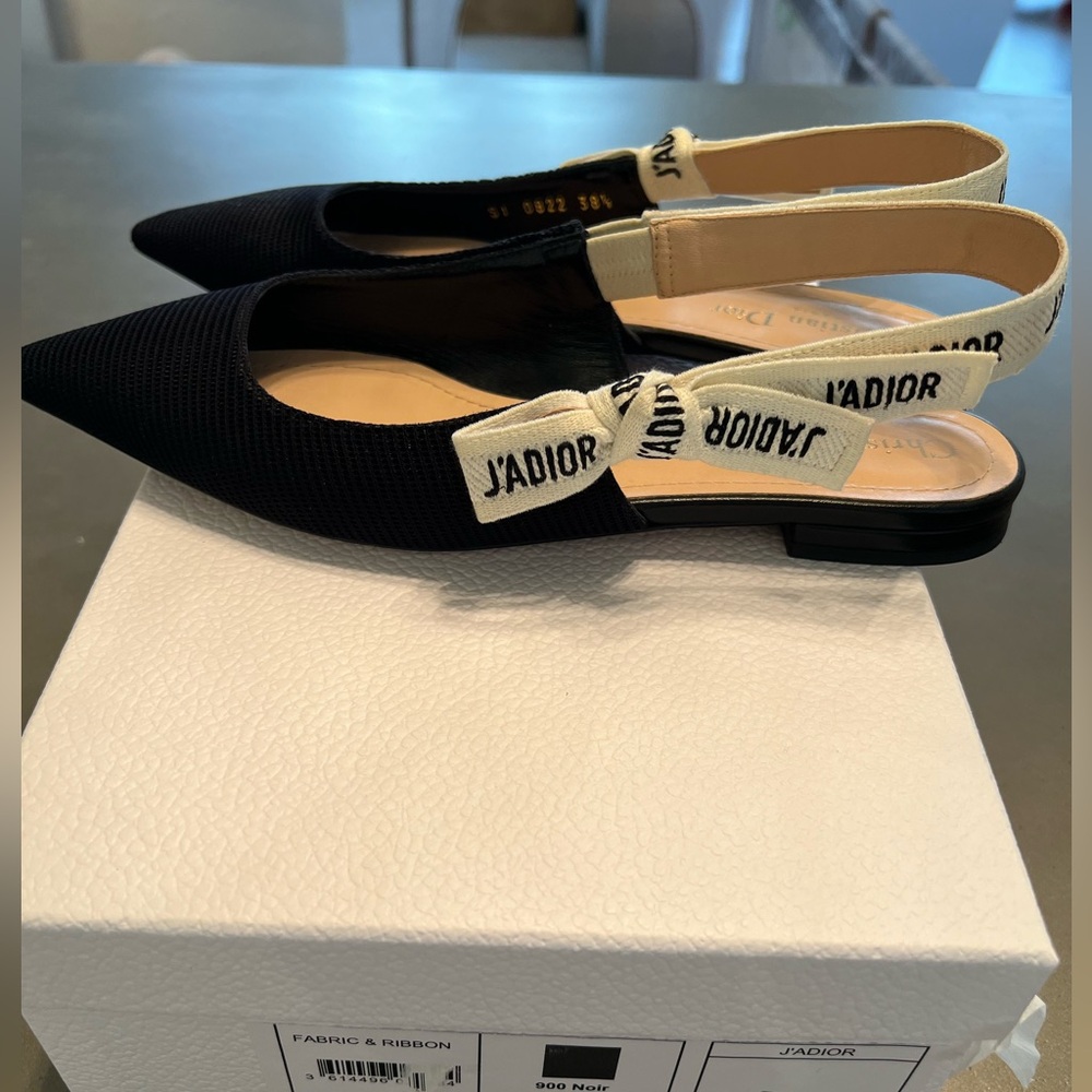 Authentic Dior Slingbacks